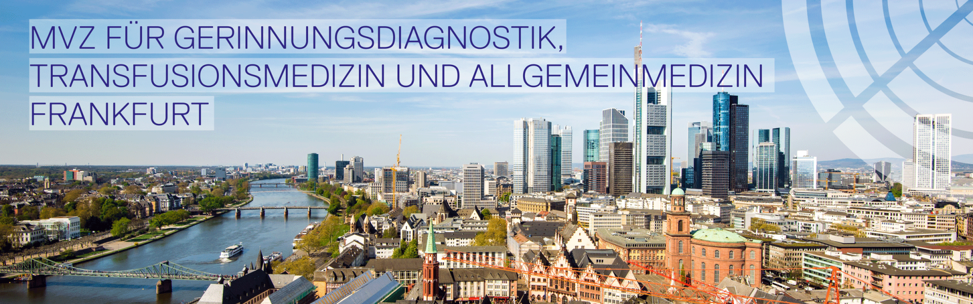 ZOTZ|KLIMAS, MVZ, Gerinnungsdiagnostik und Humangenetik, Standort, Frankfurt, Arztpraxis, Skyline, Stadt