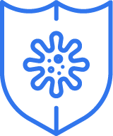 ZOTZ|KLIMAS, icon, covid, covid19, blau, logo, Logo
